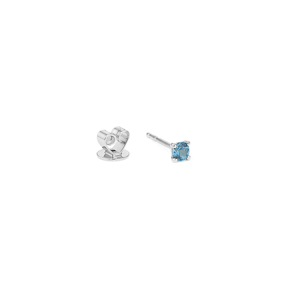 3mm Blue Topaz Single Stud