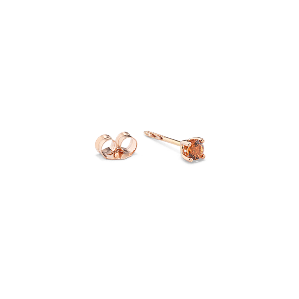 3mm Citrine Single Stud