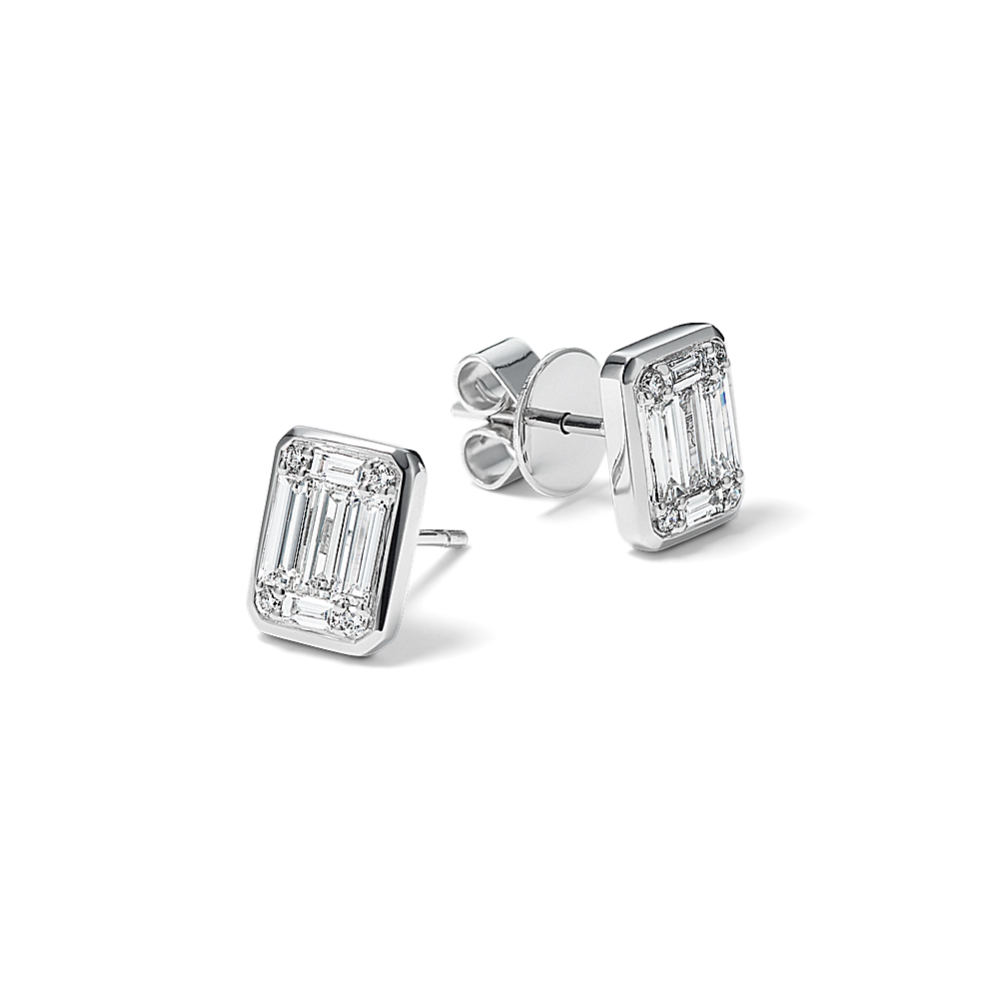 Shane co deals diamond stud earrings