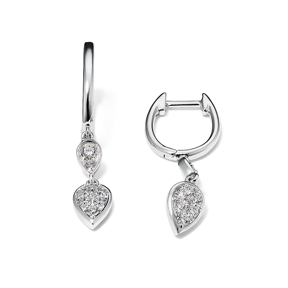 Rainfall Diamond Cluster Earrings