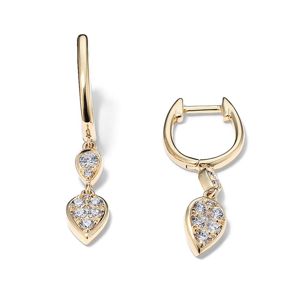Rainfall Diamond Cluster Earrings