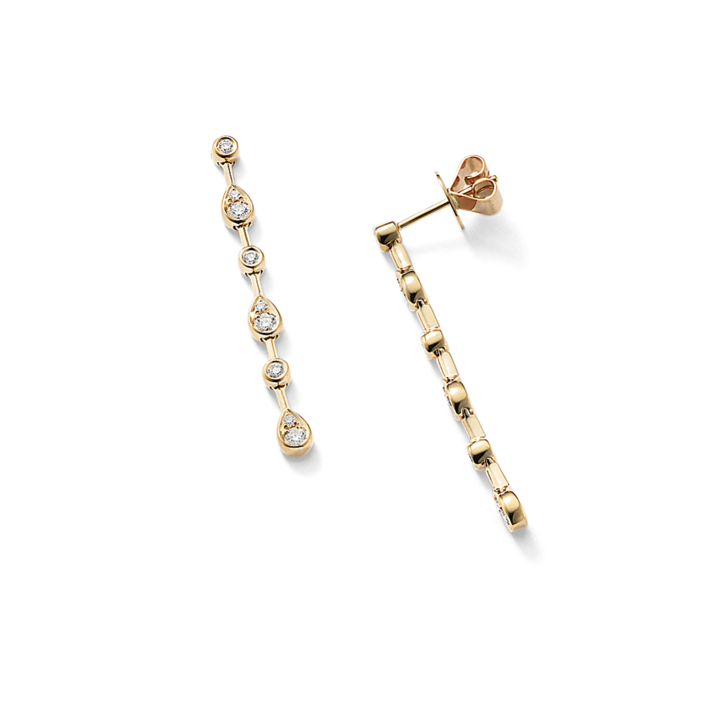 Constellation Diamond Dangle Earrings