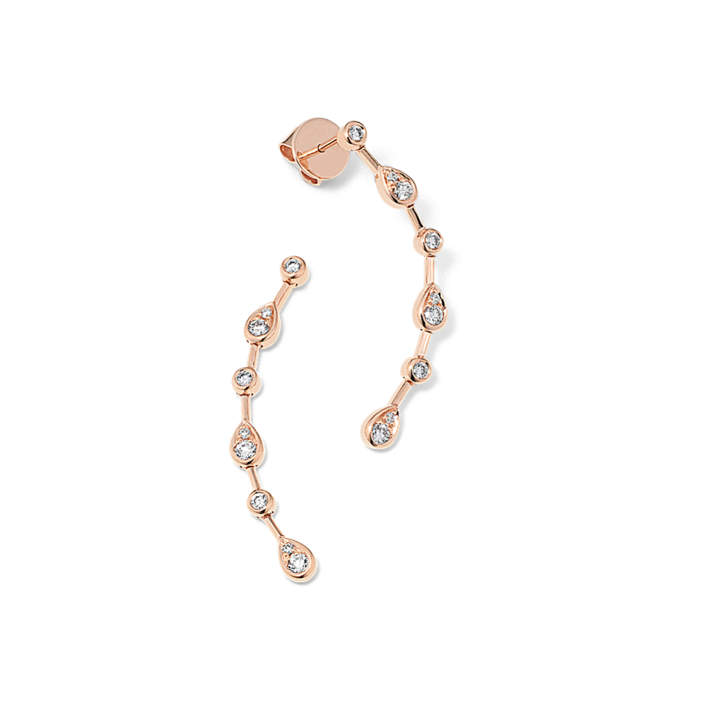 Constellation Diamond Dangle Earrings