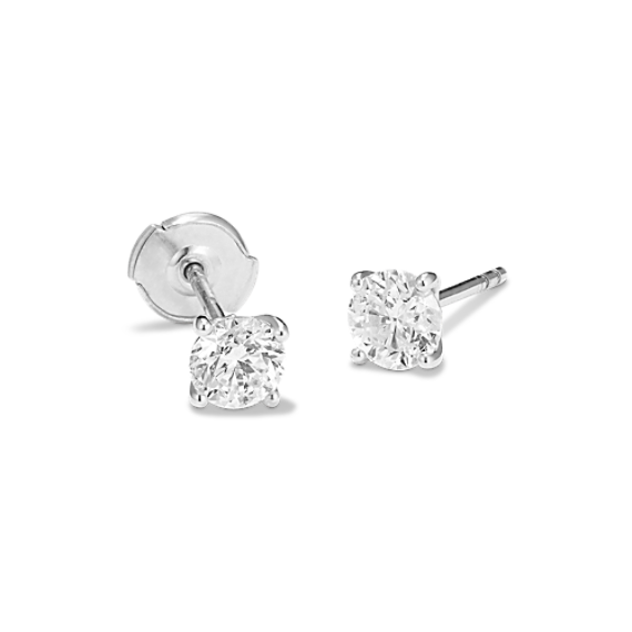 1 tcw Natural Diamond Studs