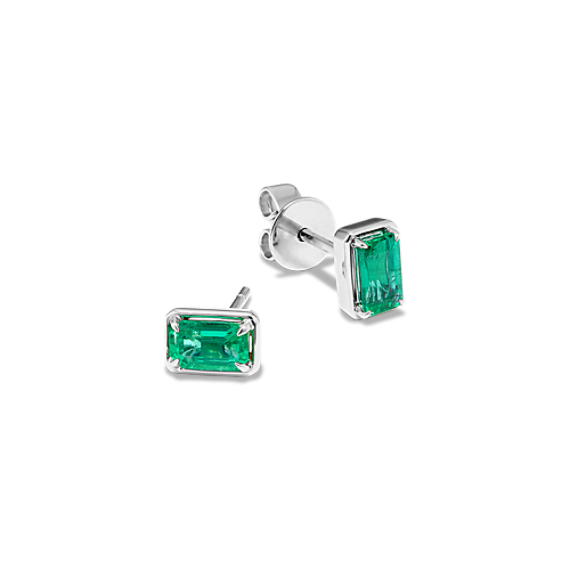 Zelena Emerald Studs