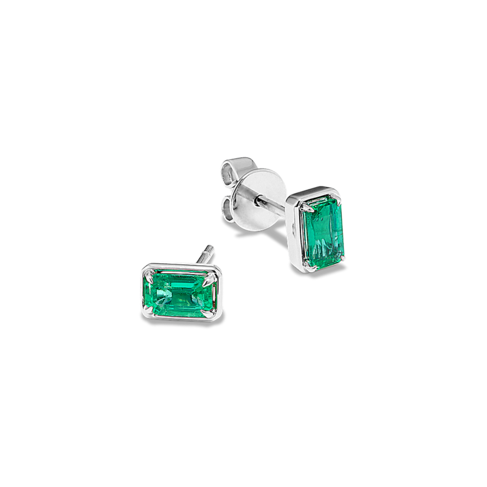 Zelena Emerald Studs