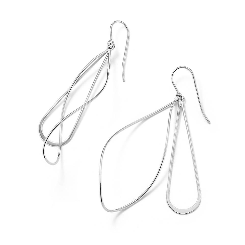Sterling Silver Double Drop Earrings