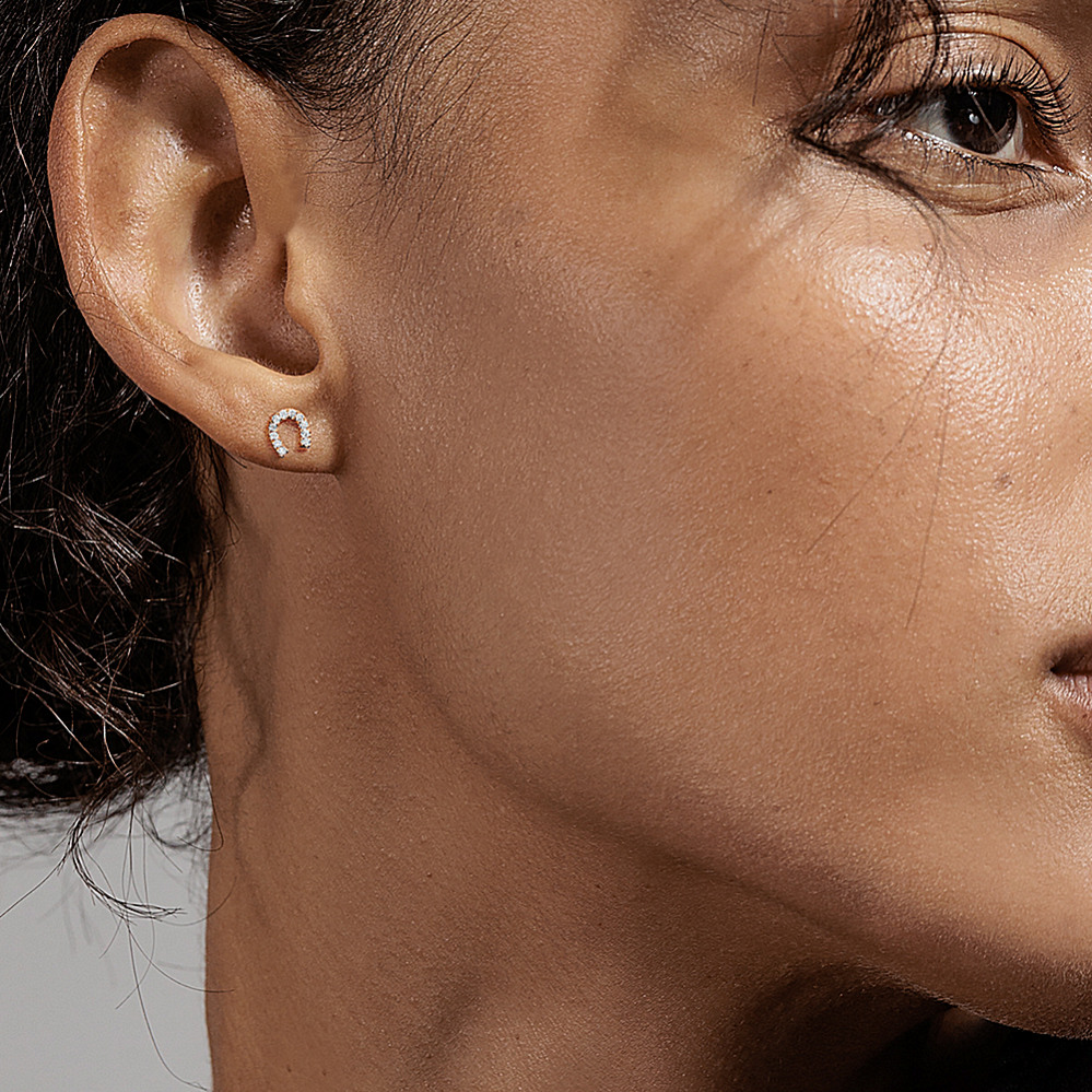 【STONEHENgE】Connection〜14K Dancing Stone Earrings N0152 American West Sterling Silver & Gemstone Twist Hoop
