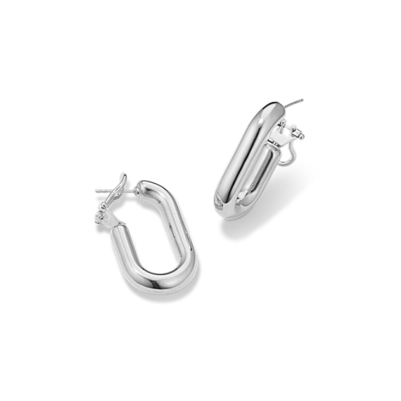 Sterling Silver U-Hoops