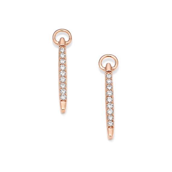 Diamond Bar Earring Charms