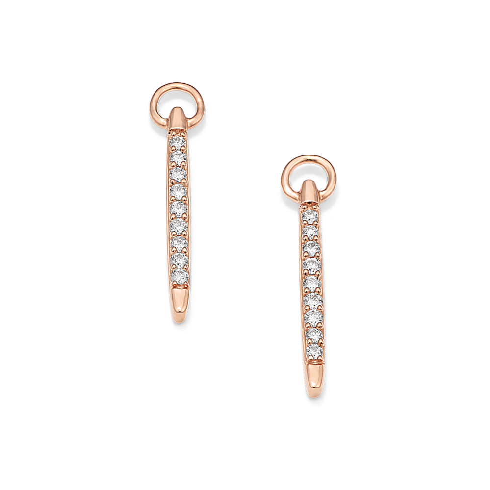 Diamond Bar Earring Charms