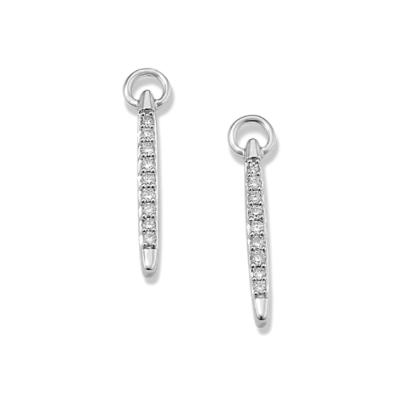 Diamond Bar Earring Charms