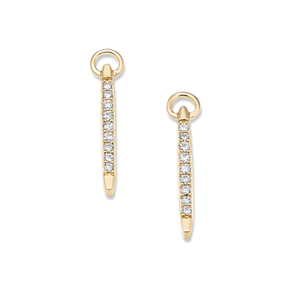 Diamond Bar Earring Charms