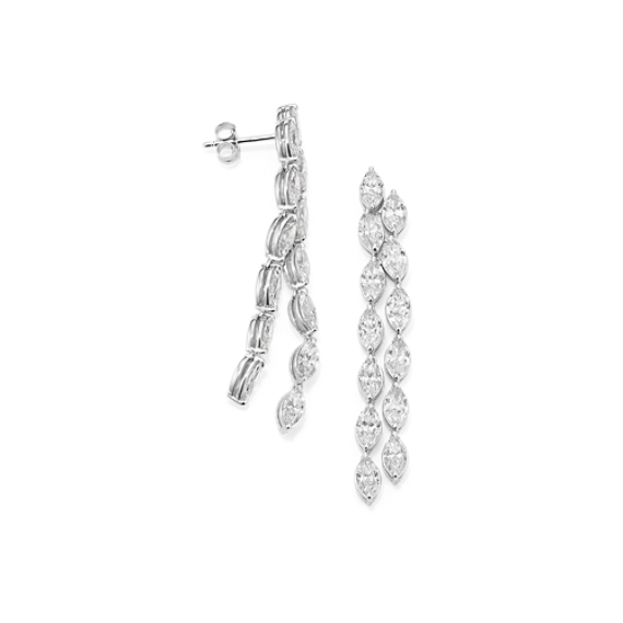 Marquise Lab-Grown Diamond Waterfall Earrings