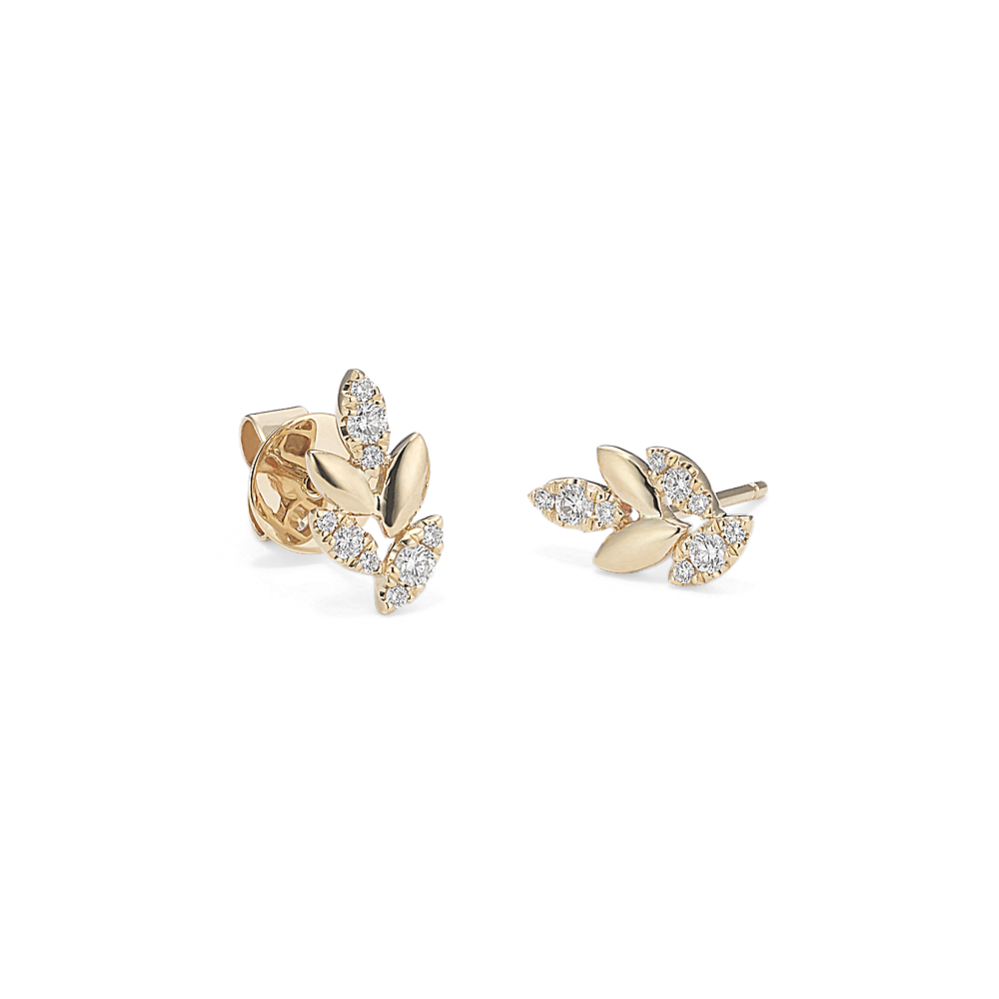 Laurel Petite Diamond Earrings