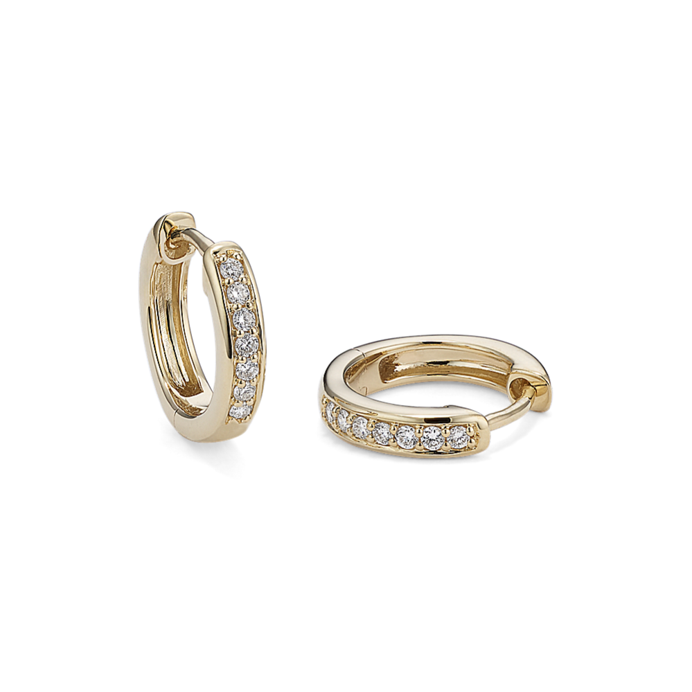 Lainey 1/10 tcw Lab-Grown Diamond Hoops