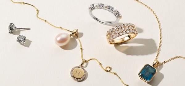 Mobile Image of a collection of fashion jewelry