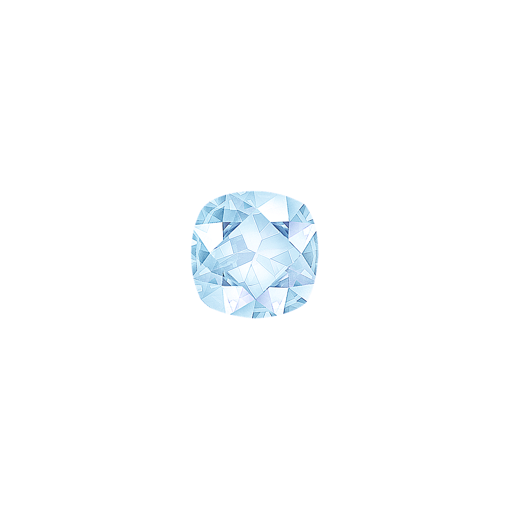 Cushion Cut Natural Aquamarine