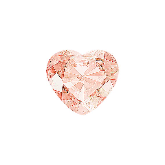 Heart Natural Morganite