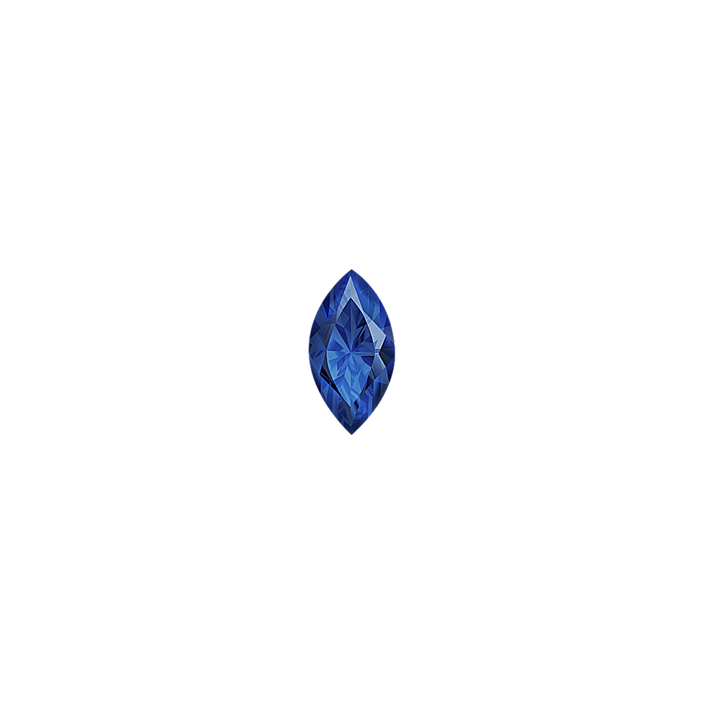 Marquise Traditional Blue Natural Sapphire