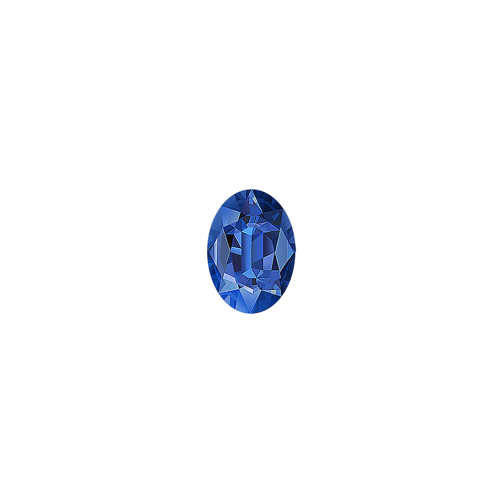 Oval Traditional Blue Sapphire