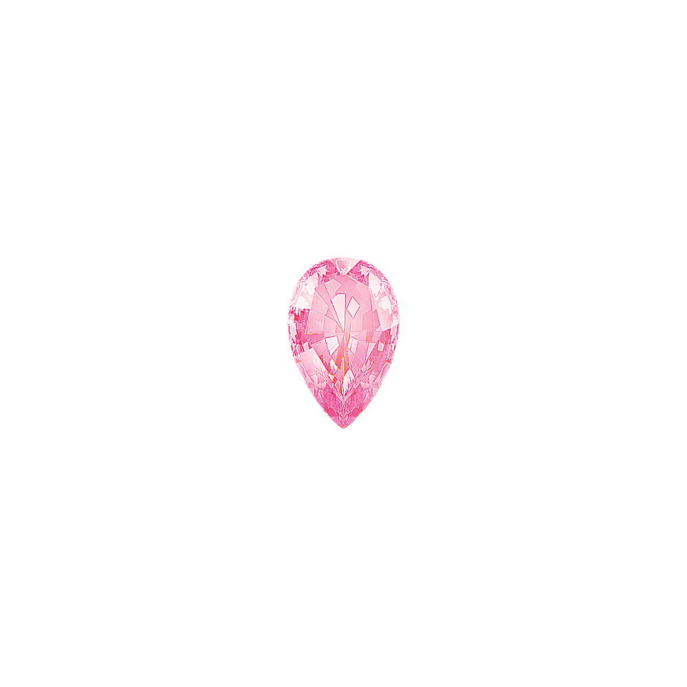 Pear Pink Natural Sapphire