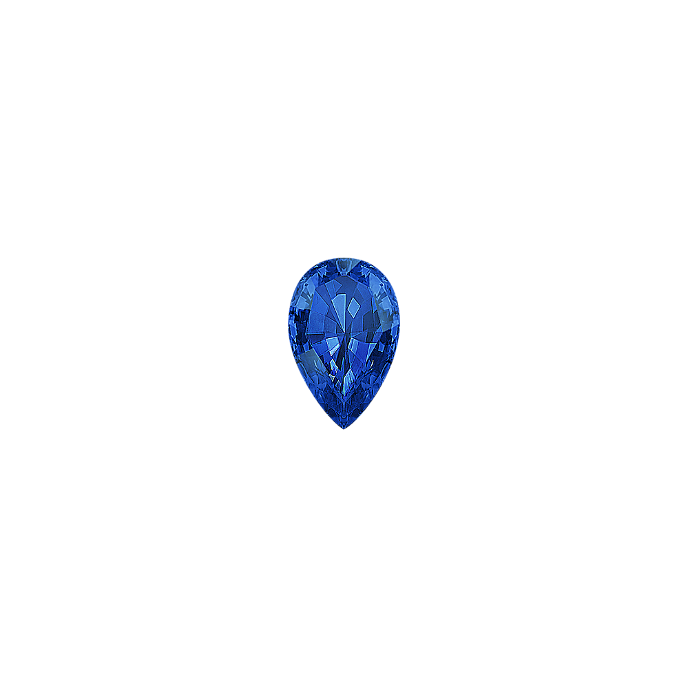 Pear Traditional Blue Sapphire