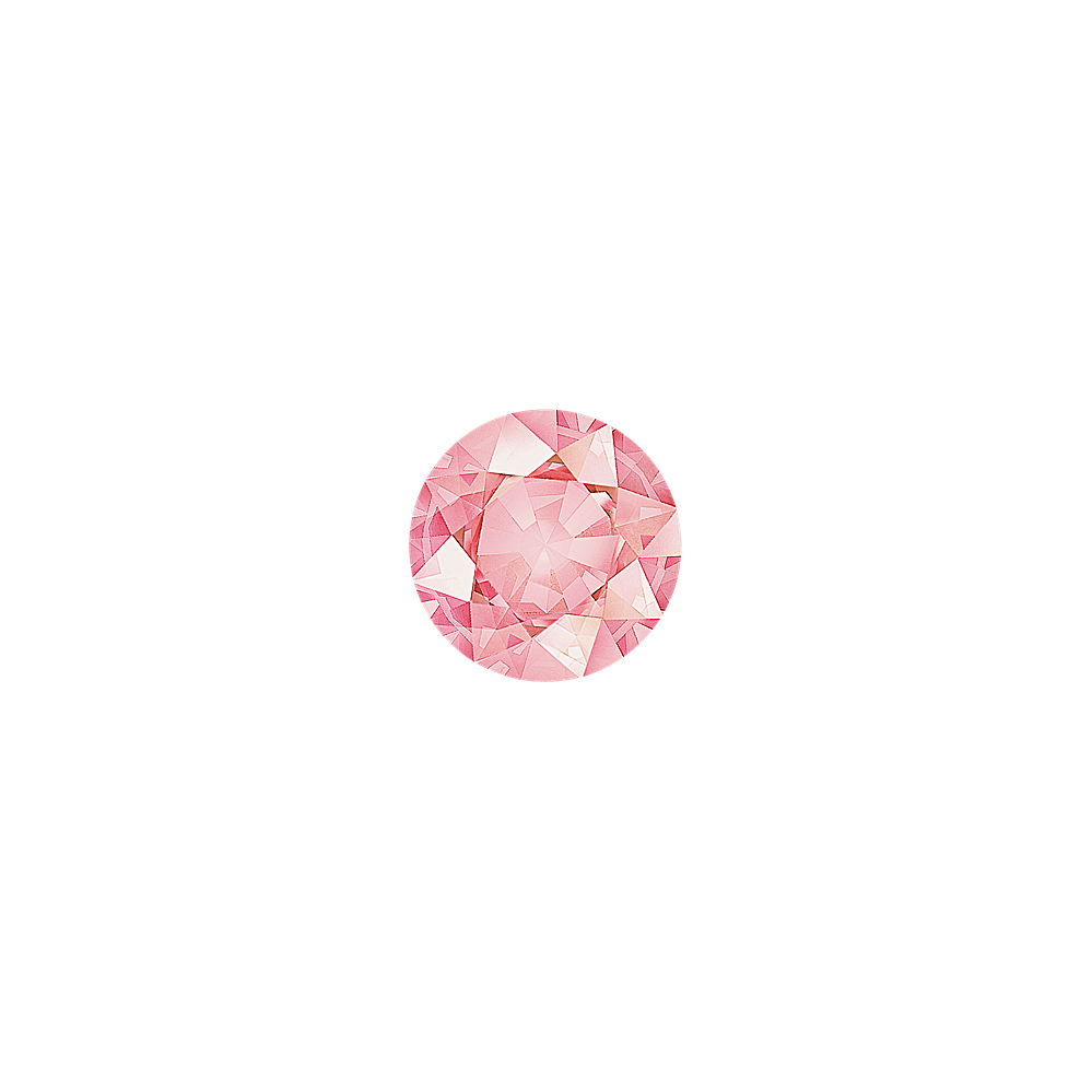 Pink Round Lab-Grown Diamond