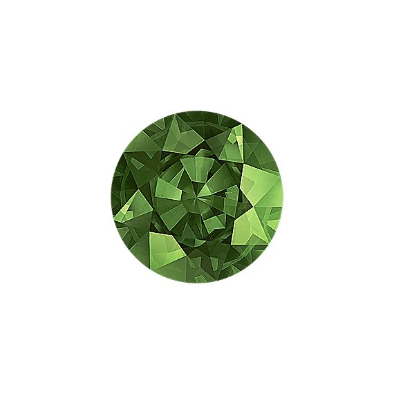 Round Green Sapphire