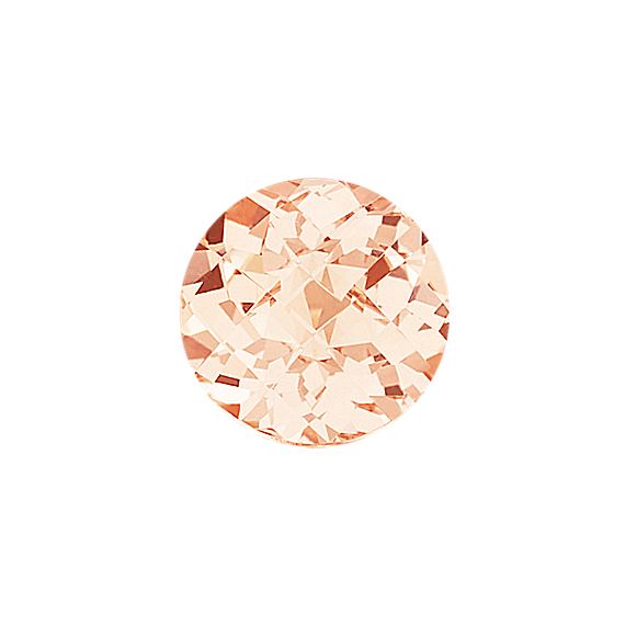 Round Natural Morganite