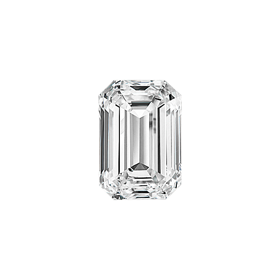 Emerald Cut Natural Diamond