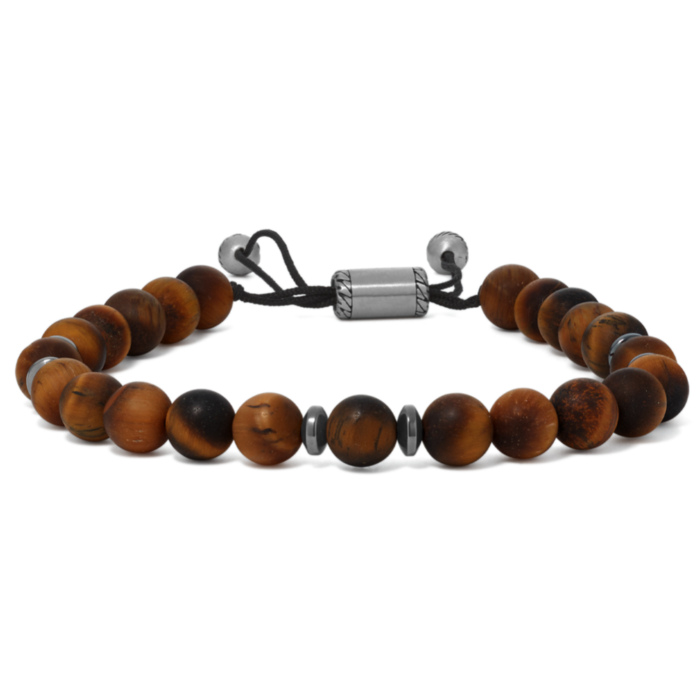 10 in Tiger Eye Bolo Bracelet