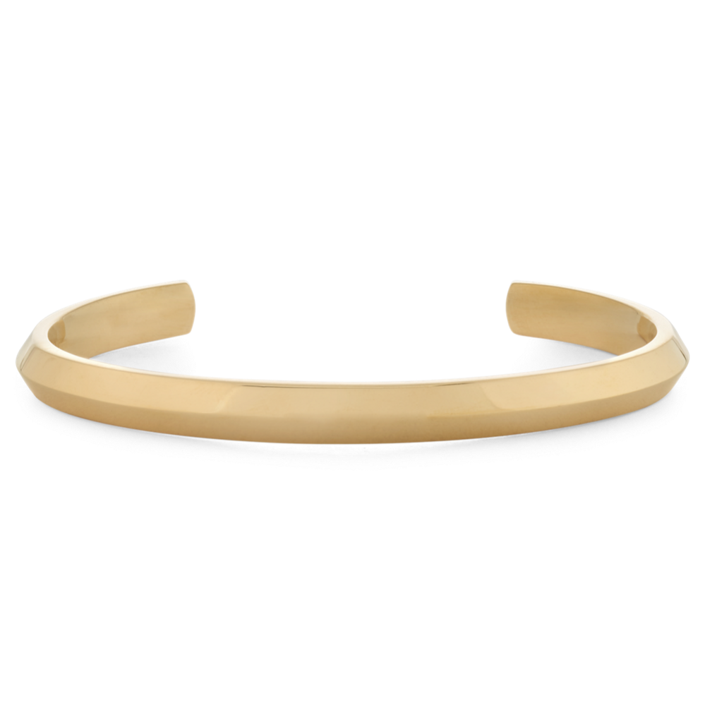 8.5'' Mens Bracelet in Vermeil 14K Yellow Gold