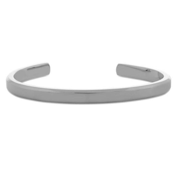 Mens Sterling Silver Cuff Bracelet (7'')