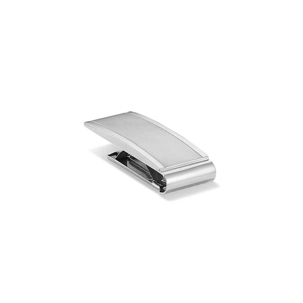 Stainless Steel Brushed Finish Money Clip - Engravable Stainless Steel Brushed Finish Money Clip - Engravable