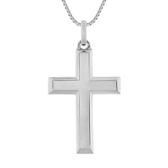 Shop Men’s Cross Necklaces and Chains in Gold & Silver | Shane Co. (Page 1)