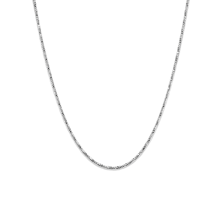 White gold discount chains for men