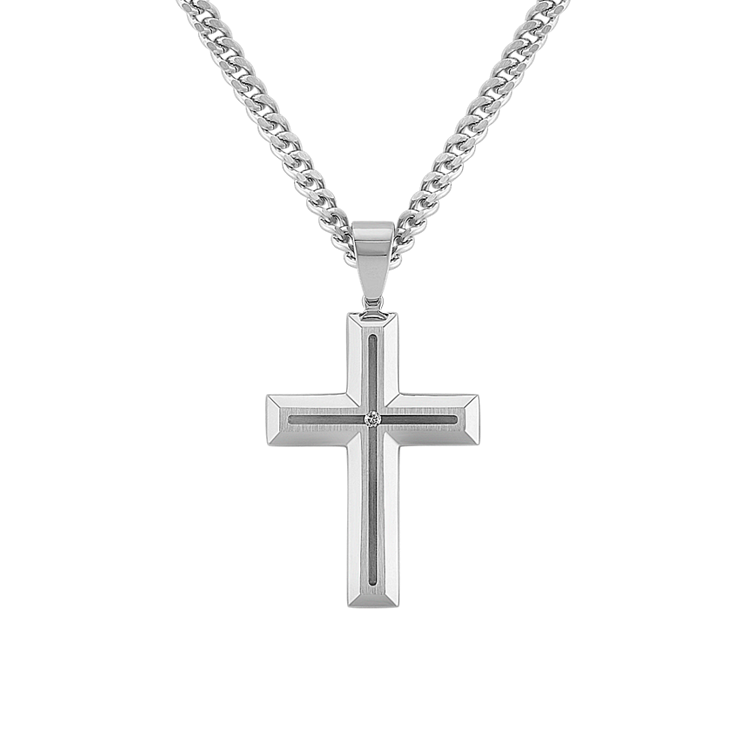 Shop Men s Cross Necklaces and Chains in Gold Silver Shane Co