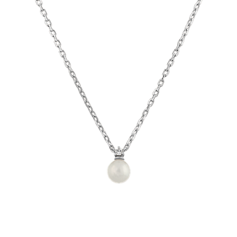ネックレス・ペンダント Everyday Pearl Necklace 4mm Classic Pearl Necklace - 4mm - JAXXON