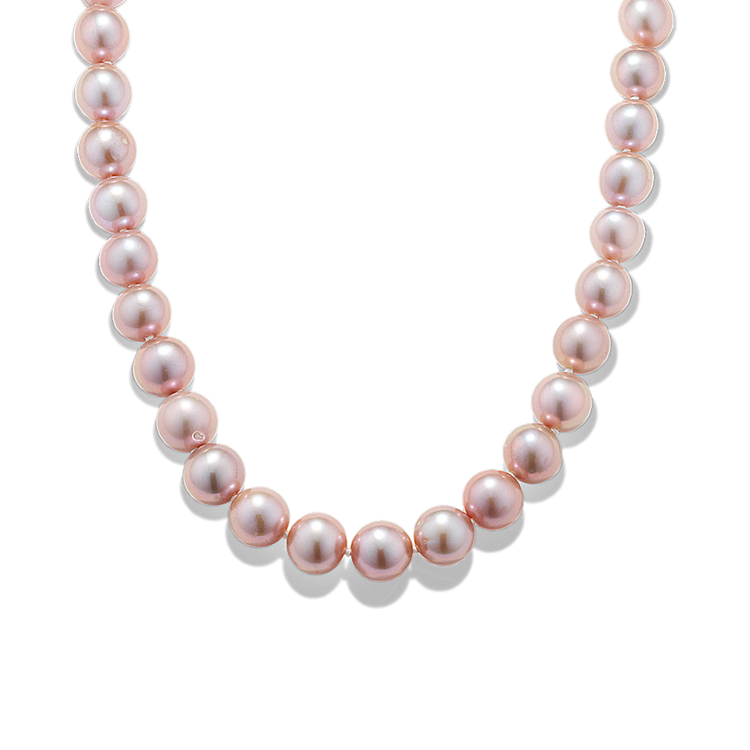 7mm Lavender Freshwater Pearl Strand (18 in)