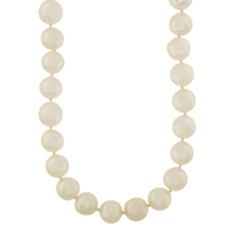 cultured 9mm white fresh water pearl 2 