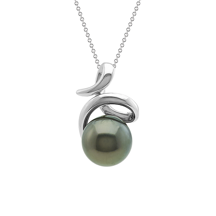 Tahitian Pearl ペンダントネックレス 925 シルバー　45cm Tahitian Pearl Necklaces | Shane Co.