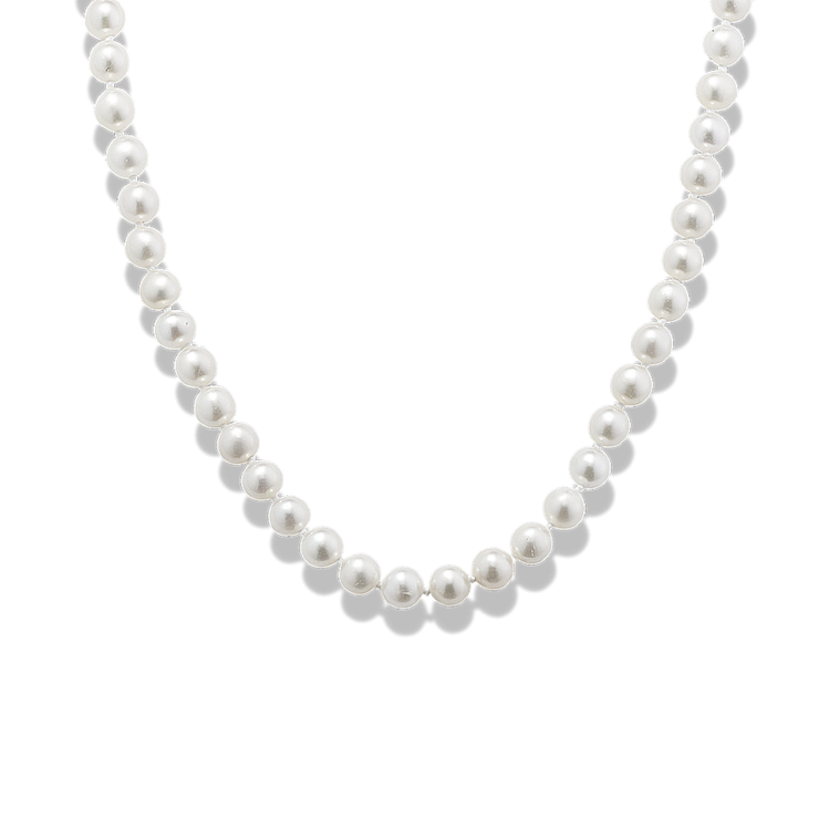 IENA ル ボンボン cocoon pearl necklace WH Amazon.com: HLJEO Pearl Necklace, Silver Necklace for Women