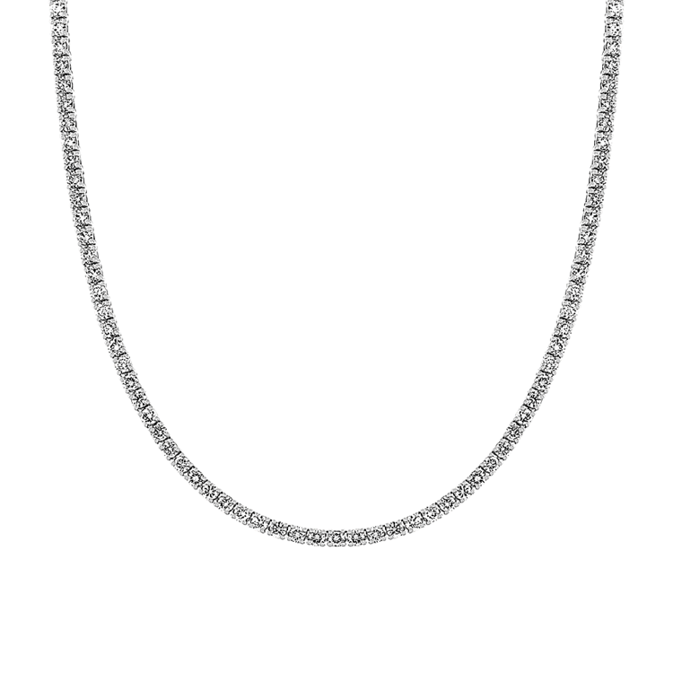 Amara 3 ct. Natural Diamond Tennis Necklace (18 in)