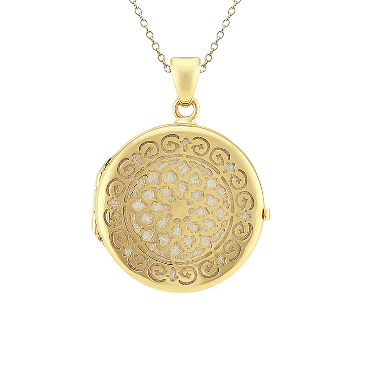 14k gold locket hot sale
