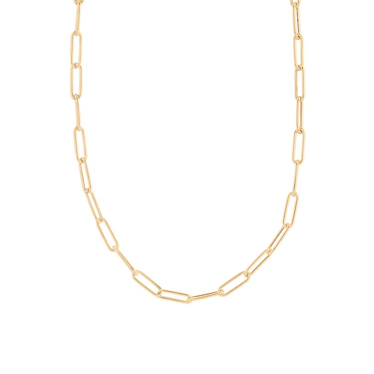 Link Chain in 14K Yellow Gold (24 in)