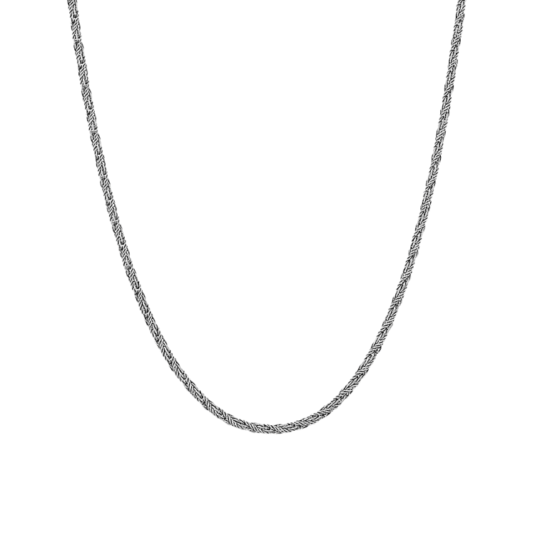Rope Chain in Sterling Silver (20 in)
