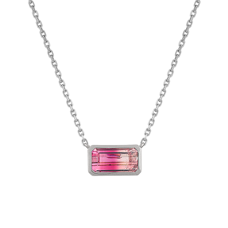 Natural Rose Tourmaline Necklace (20 in)