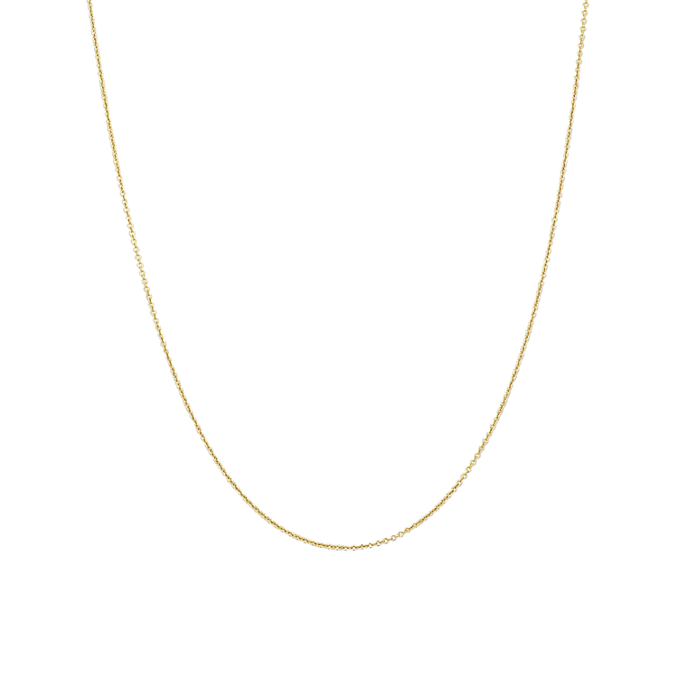Round Cable Chain in 14k Yellow Gold (30 in)