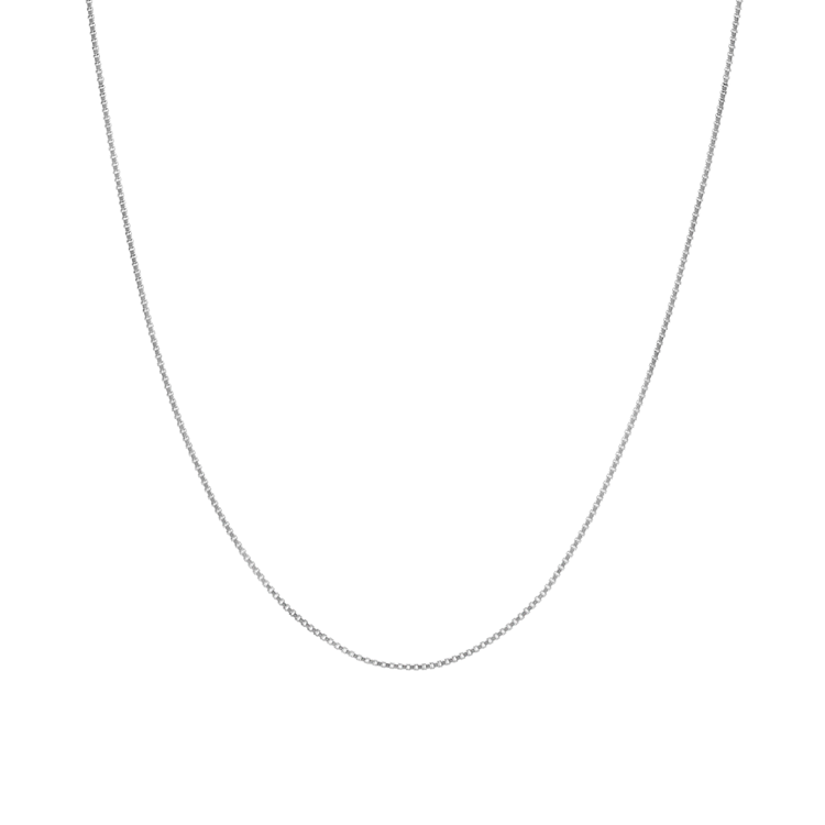 Sterling Silver Box Chain (20 in)